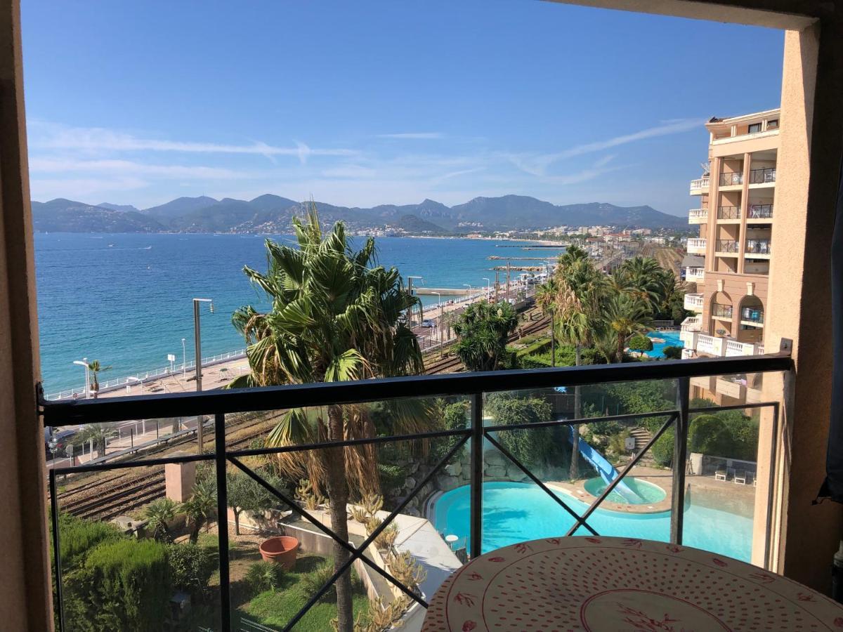 Cannes Apartment With Sea View, Aircondition And Parking Kültér fotó