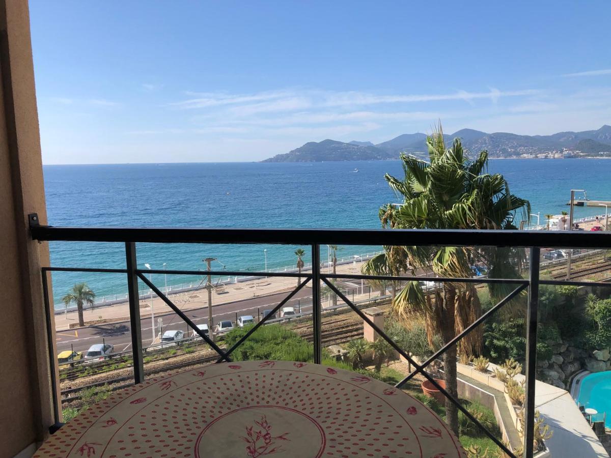 Cannes Apartment With Sea View, Aircondition And Parking Kültér fotó