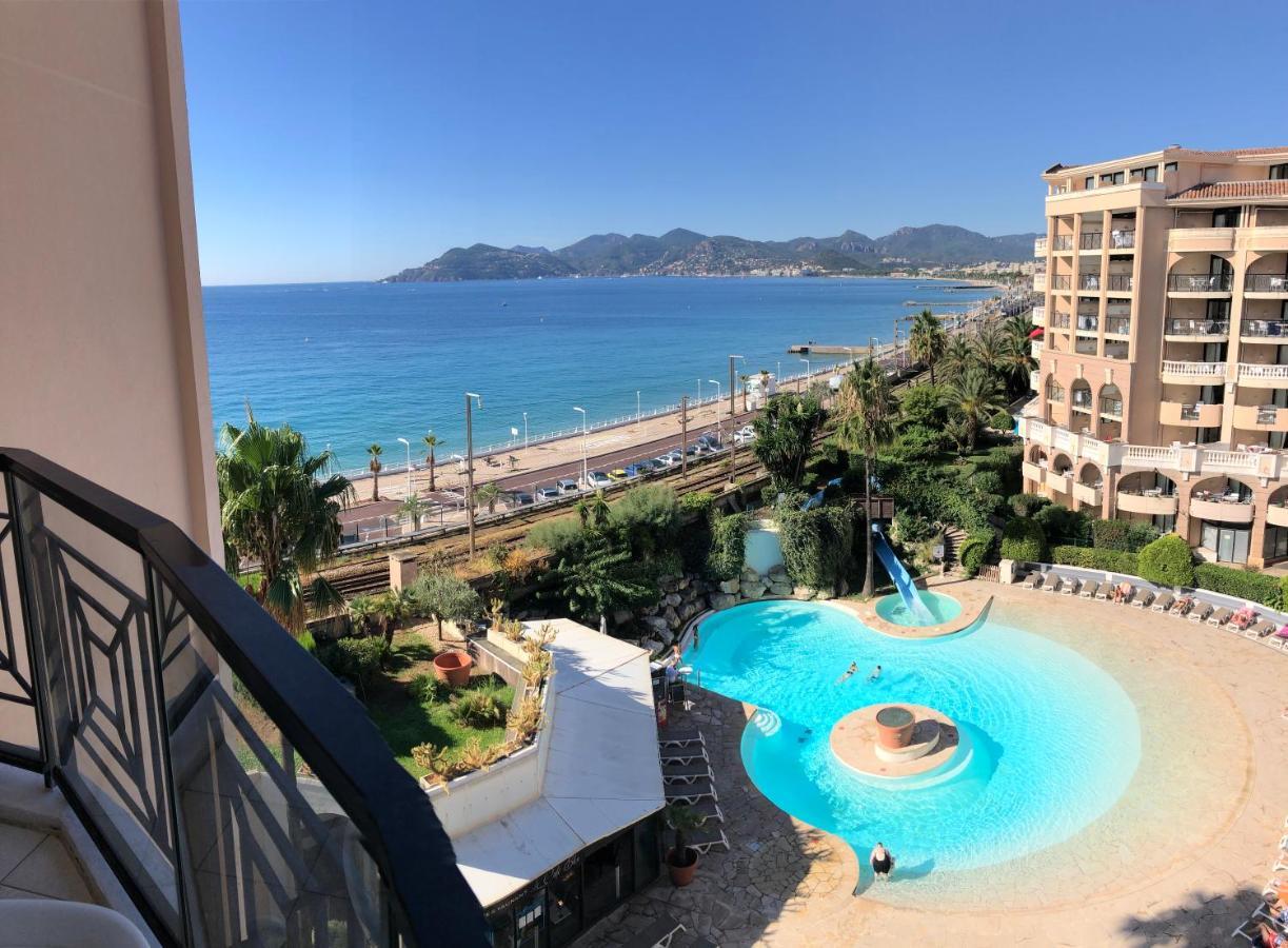 Cannes Apartment With Sea View, Aircondition And Parking Kültér fotó