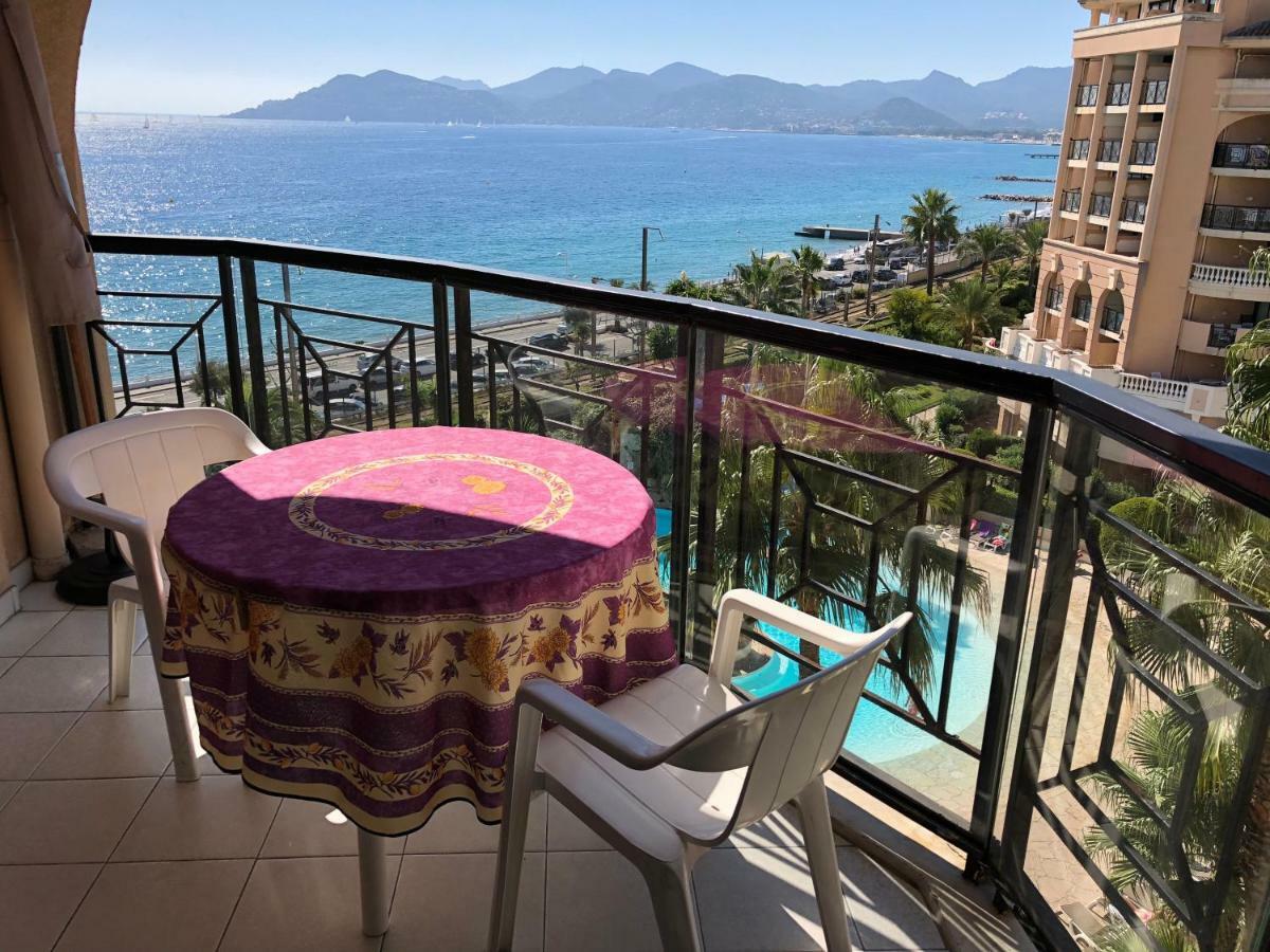 Cannes Apartment With Sea View, Aircondition And Parking Kültér fotó