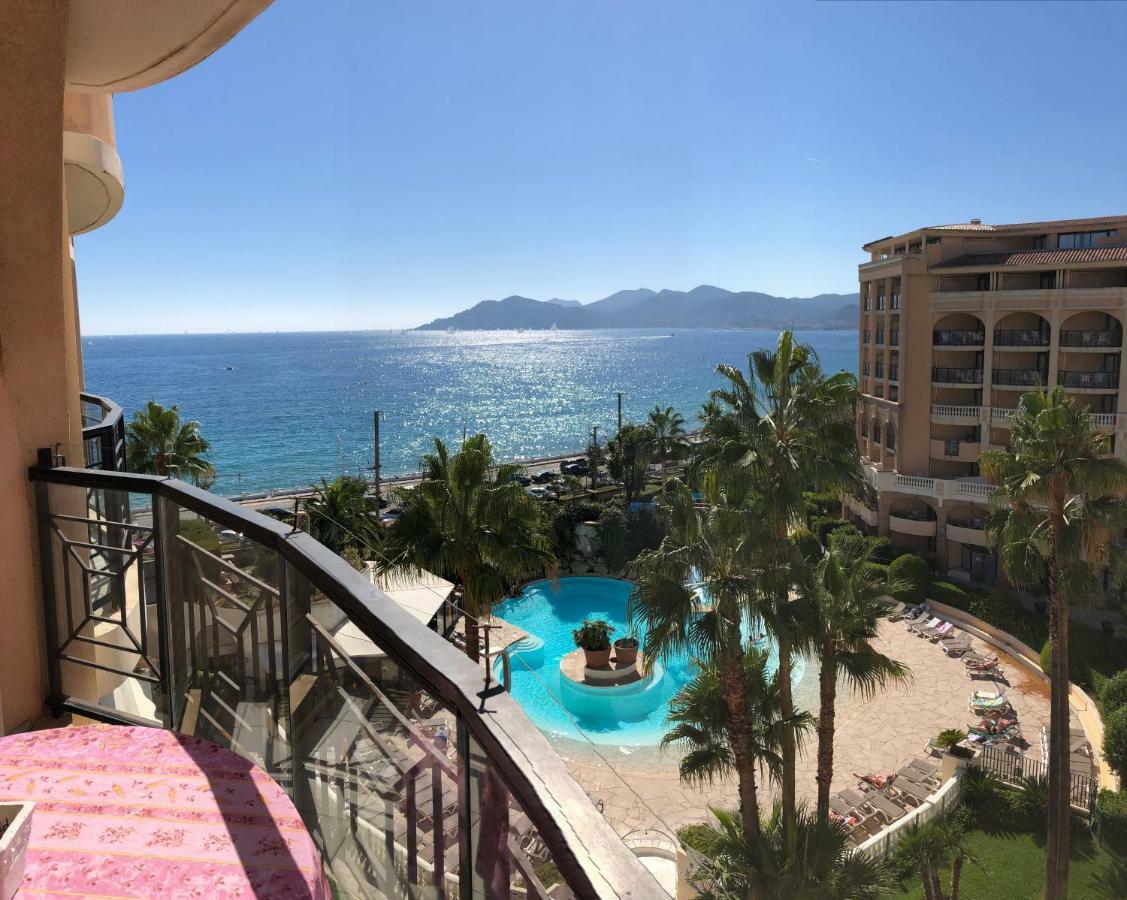Cannes Apartment With Sea View, Aircondition And Parking Kültér fotó